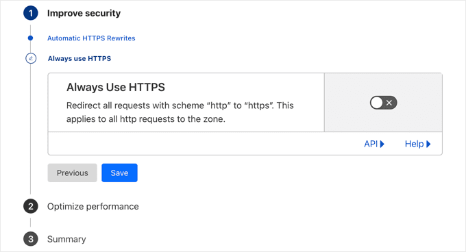 Claudflare HTTPS използване